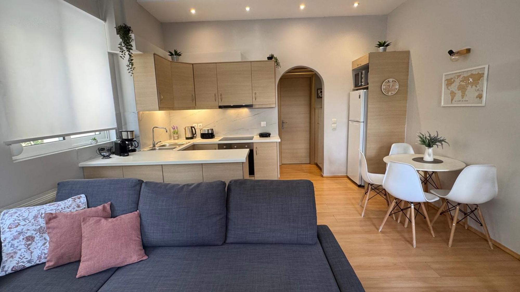 Elegant Glyfada Apartment-Private Garden-Near Metro 아테네 외부 사진